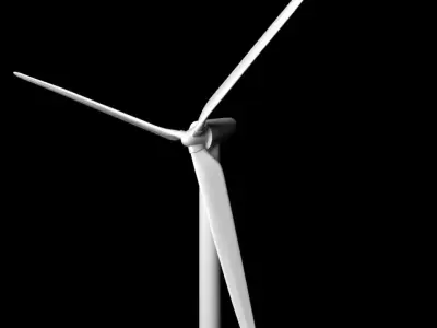 Wind Turbine 3D model 4