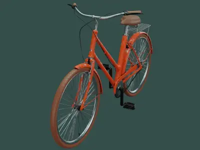 City bicycle  3D model