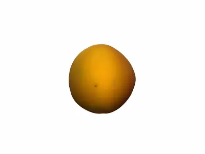 3d Render Red Fresh Mango Tropical Fruits 3D model