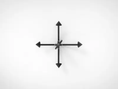 Grapnel Anchor 3D model