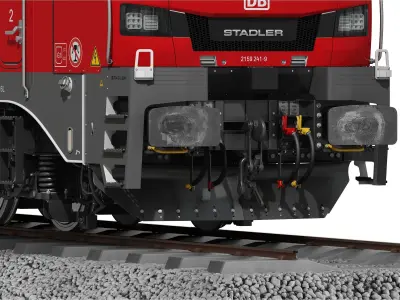Stadler Euro Dual DB 3D model