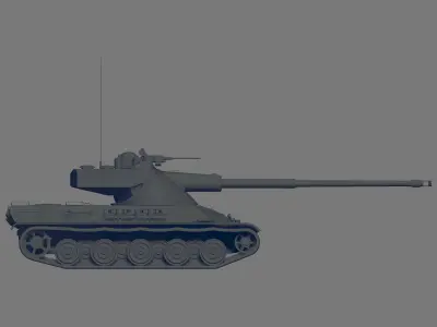 AMX-50 Surblinde 3D model
