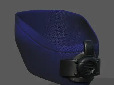 Gas mask helmet 3d model military combat fantasy  3D model