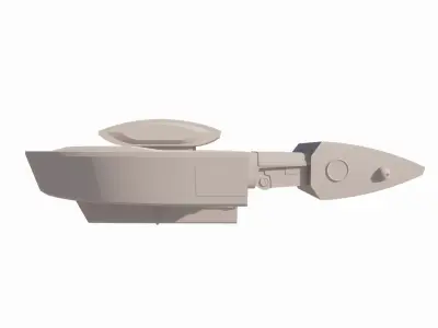 Spaceship-spacecraft-48 3D model
