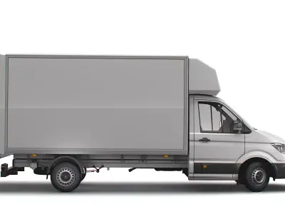 MAN TGE Luton 2021 3D model