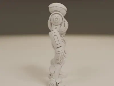 humanoid robot 3D print model purchase