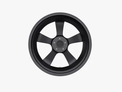 Wheel Rim1 3D model