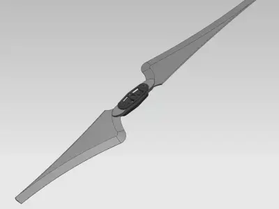 Malah propeller Free low-poly 3D model
