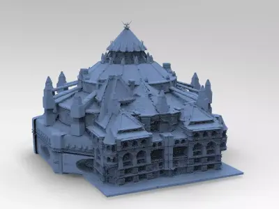 Minister for magic Tower 4 3D model