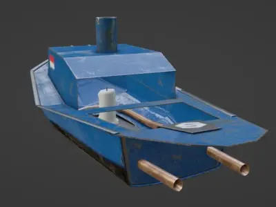 TOY SHIP  3D model