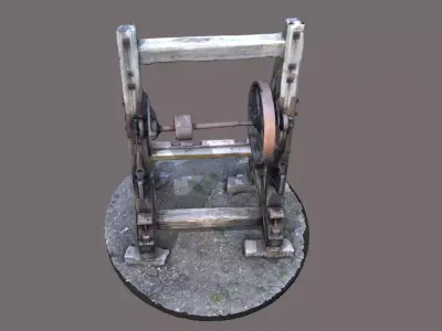 splitter wood 3D model