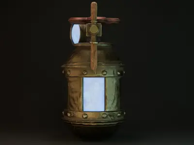 Granade Low-Poly  Low-poly 3D model