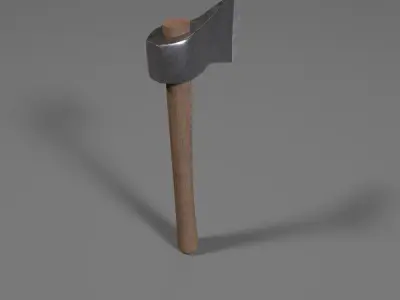 Axes Bundle 2K Low-poly 3D model
