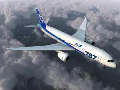 Boeing 787-8 Dreamliner ANA Livery 3D model purchase