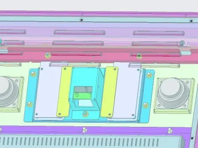 Self-service security machine 3D model