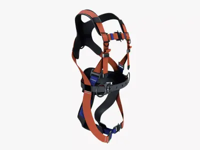 Safety Harness 3D model