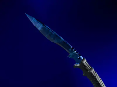 Kukri Knife 3D model