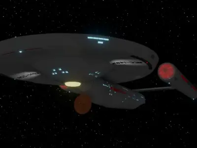 Columbus-Class Interstellar Explorer 3D model