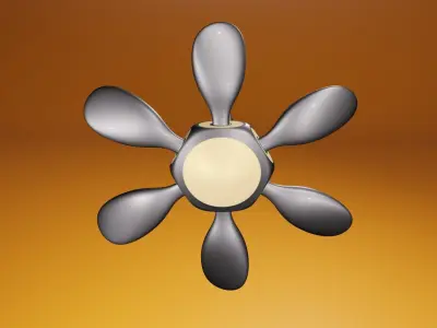 propeller fan 3D model