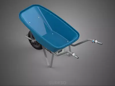 MOTORISED RIM WHEELHUB WHEELBARROW BARROW BRUSHLESS MOTOR SYSTEM 3D model