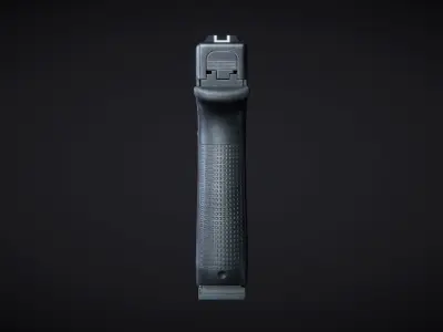 Glock-17 Gen4 Black Active 3D model