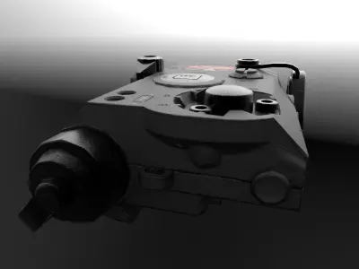 AN - PEQ 15 LASER POINTER  Low-poly 3D model