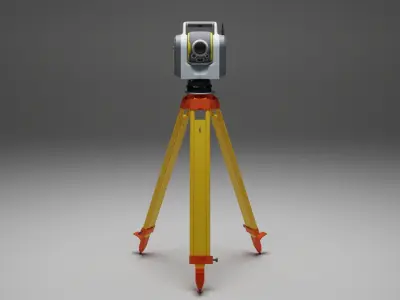 Laser Scanner 3D model 3D model