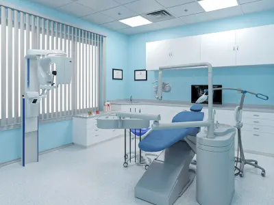 Modern Dental Office 3D model
