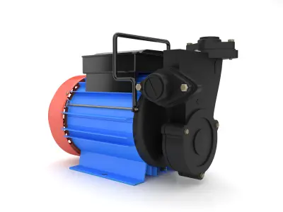 suction water pump 3D model