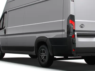 Toyota ProAce Max Van L4H3 2024 3D model