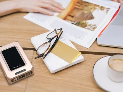 Portable Jump Starter Low-poly 3D model