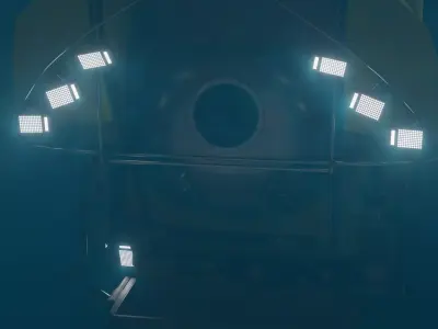 Nautile French Submarine 3D model