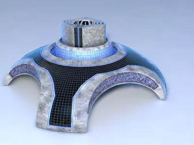 Planetary Canon 3D model