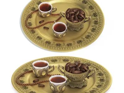 Arabian Accessories Set 3D model