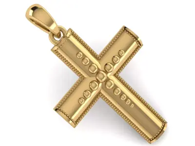 CROSS PENDANT CR171 3D print model