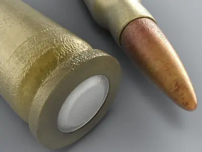 Gun Bullet 3D model