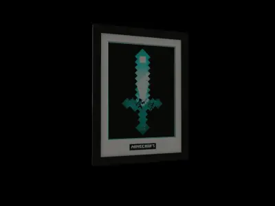 Photo Frame 3D model 2