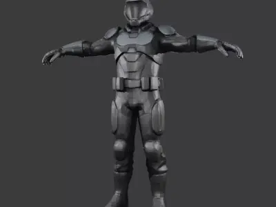 Stealth Sentinel 3D model