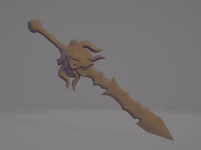 game sward  3D model