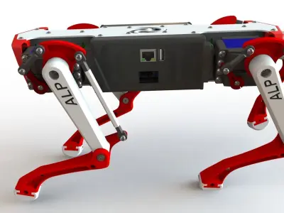 Dog Robot 3D model