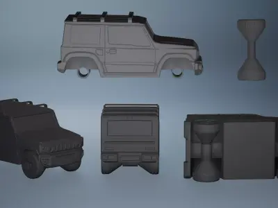 Jimny 4X4 3D Print Model 3D print model