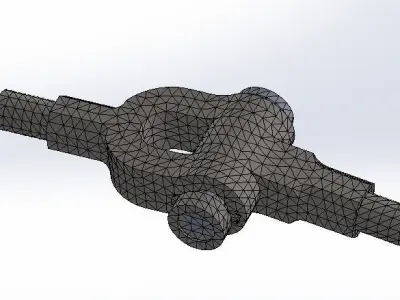 Knuckle joint 3D model purchase