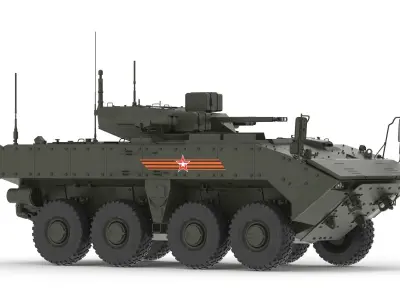VPK-7829 Bumerang 3D model
