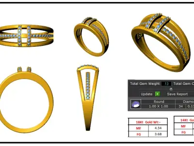 ETERNA LUXE RING 3D model