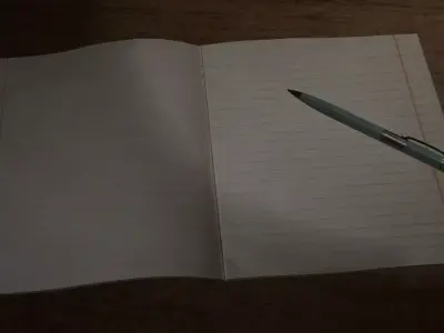 Pen Old Low-poly 3D model