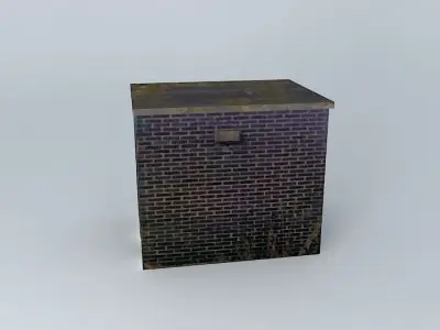 Eco Rail Yard Hut Dummy! Old Steam Days Free 3D model