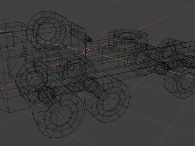 MIM-104 Patriot Low-poly 3D model