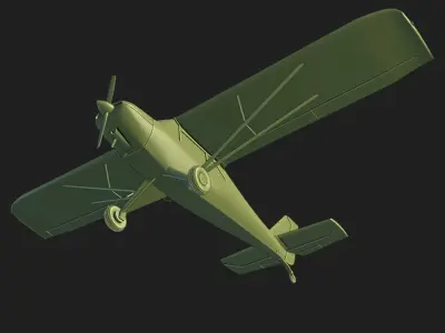 Aero Boero 115 ready to 3D printing 3D print model