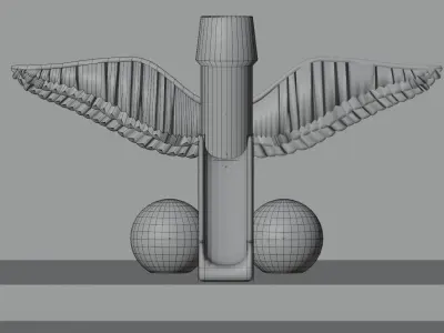 Neo Armstrong Cyclone Jet Armstrong Cannon Free 3D model