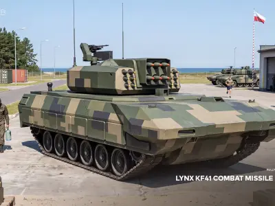 Lynx KF41 Combat Missile Platform 3D model